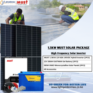 MUST 1.5KW SOLAR KIT
