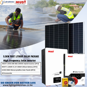 MUST 5.5KW SOLAR KIT